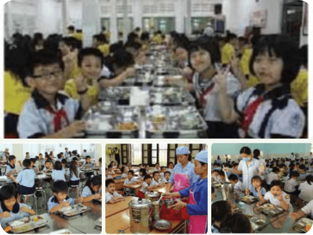 Hoạt động cộng đồng tại bếp ăn Sao Việt 2