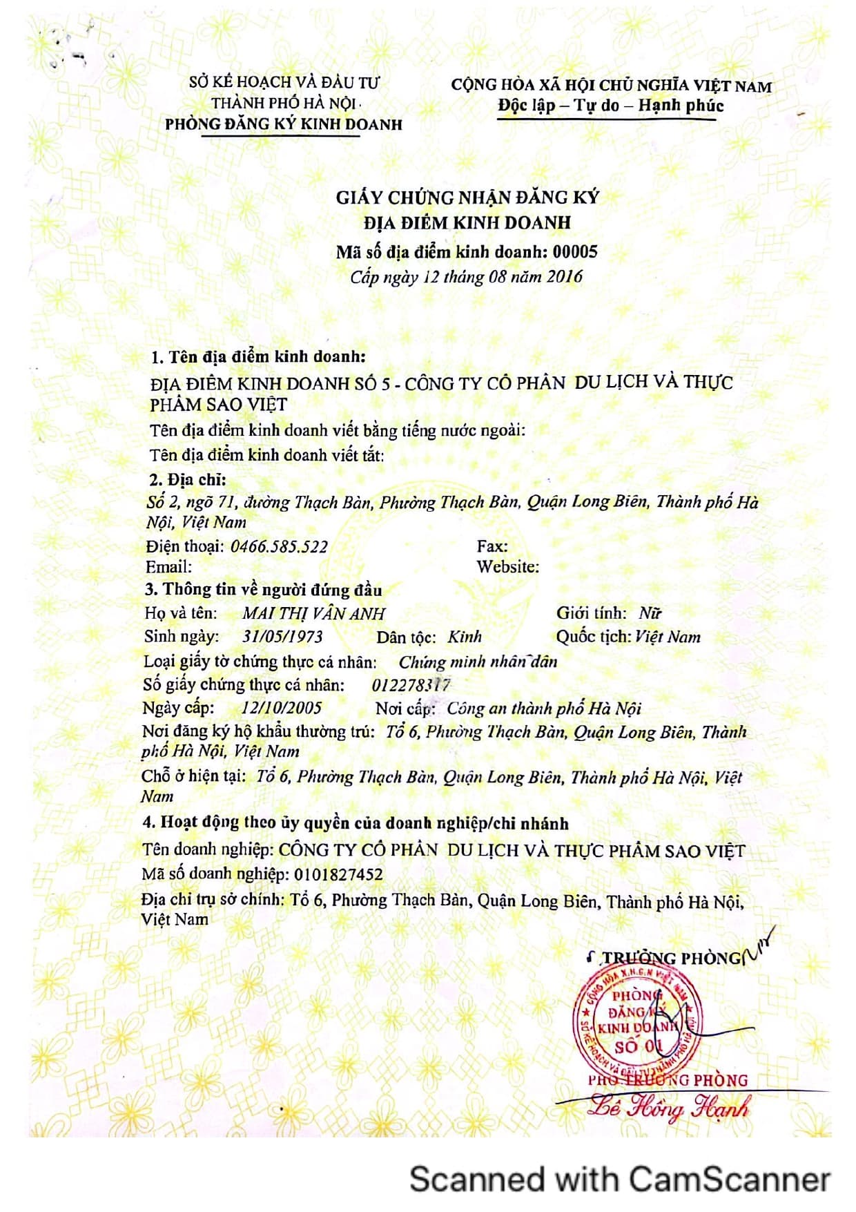 Hồ sơ pháp lý 2